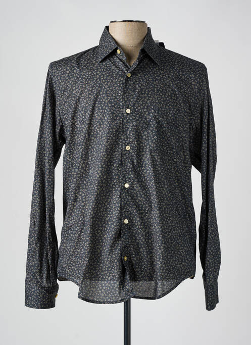 Chemise manches longues gris SERGE BLANCO pour homme