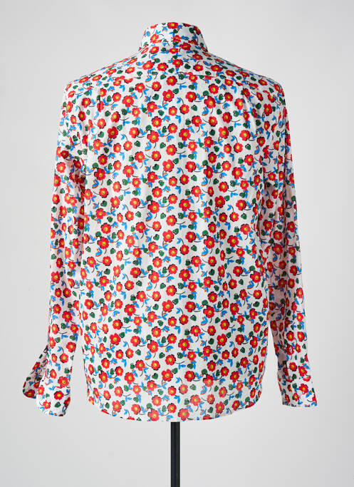 Chemise manches longues rouge SERGE BLANCO pour homme