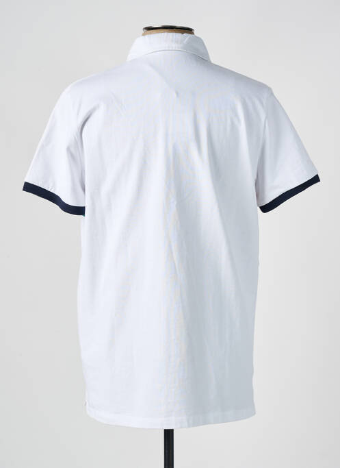 Polo blanc SERGE BLANCO pour homme