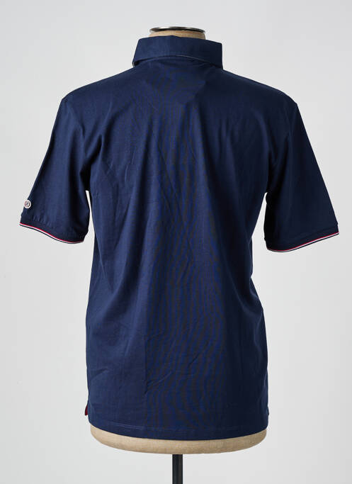 Polo bleu SERGE BLANCO pour homme