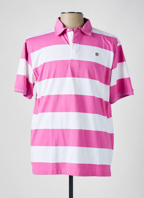 T-shirt rose SERGE BLANCO pour homme