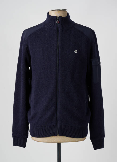 Veste casual bleu SERGE BLANCO pour homme