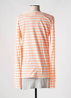 T-shirt manches longues manches longues orange MAISON SCOTCH femme