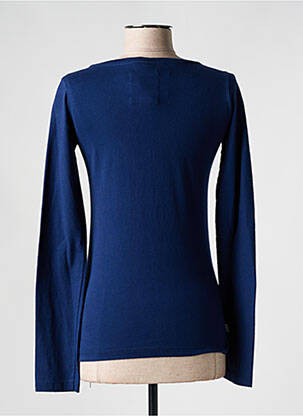 T-shirt manches longues manches longues bleu FRANKLIN MARSHALL femme