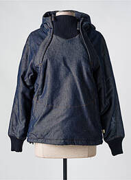 Blouson col col montant bleu TWO ANGLE femme