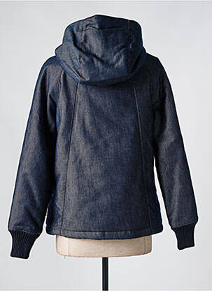 Blouson col col montant bleu TWO ANGLE femme