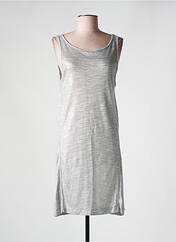Robe mi-longue argent LE TEMPS DES CERISES pour femme seconde vue