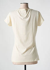 T-shirt beige FRANKLIN MARSHALL pour femme seconde vue