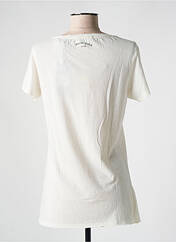 T-shirt beige MAISON SCOTCH pour femme seconde vue
