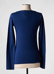 T-shirt bleu FRANKLIN MARSHALL pour femme seconde vue