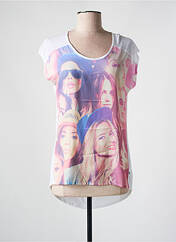 T-shirt blanc LE TEMPS DES CERISES pour fille seconde vue