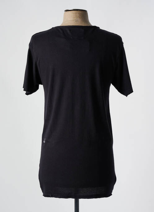 T-shirt imprimé fantaisie manches courtes noir ELEVEN PARIS femme