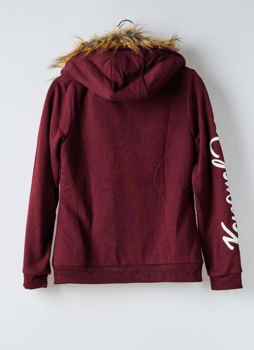 Veste casual col rond rouge KAPORAL fille