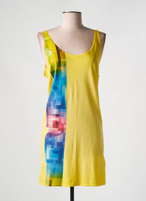 Robe courte jaune DIESEL femme