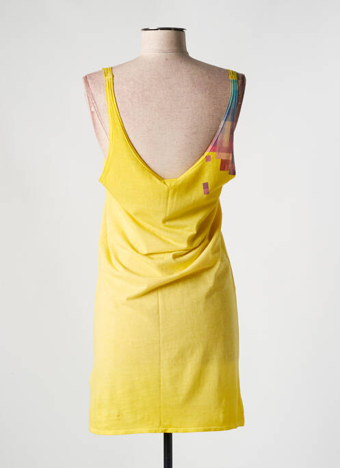 Robe courte jaune DIESEL femme