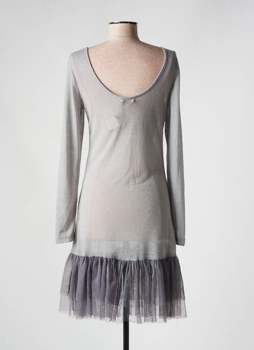 Robe mi-longue gris MOLLY BRACKEN pour femme