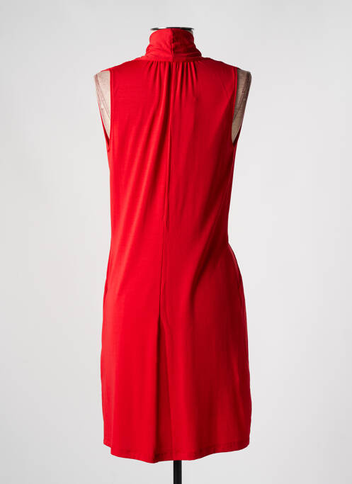 Robe mi-longue rouge SALSA pour femme