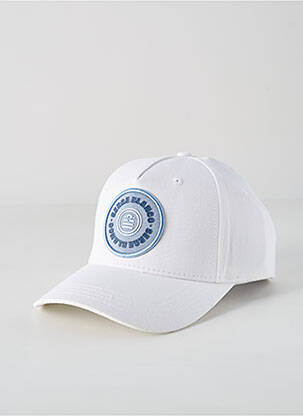Casquette casquette norvégienne blanc SERGE BLANCO homme