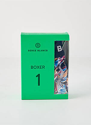 Boxer blanc SERGE BLANCO pour homme