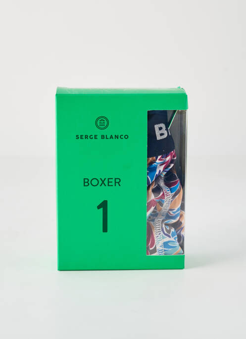 Boxer blanc SERGE BLANCO pour homme