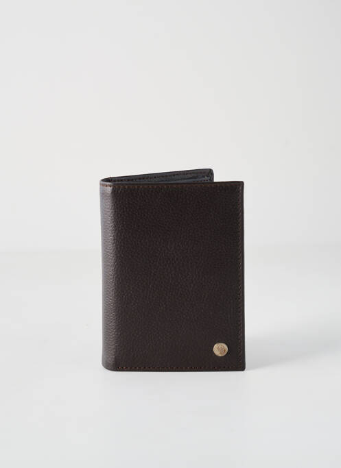 Portefeuille marron SERGE BLANCO pour homme