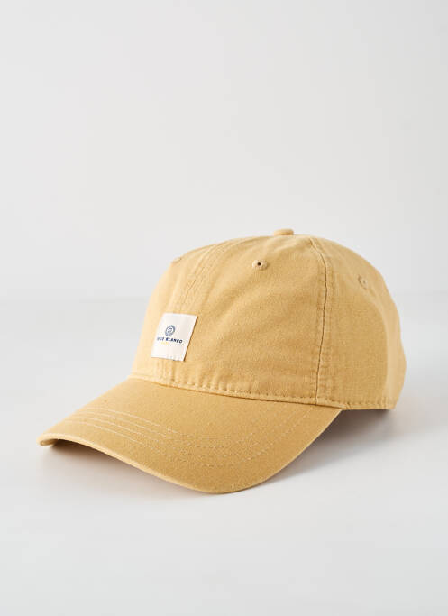 Casquette jaune SERGE BLANCO pour homme