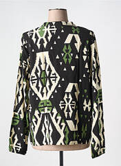 Blouse noir GEISHA pour femme seconde vue