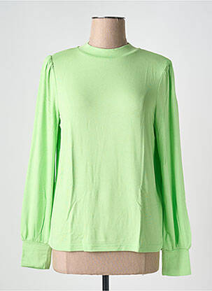 T-shirt manches longues manches longues vert STREET ONE femme
