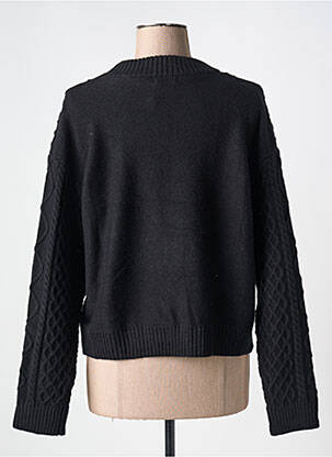 Pull stretch manches longues noir ESQUALO femme