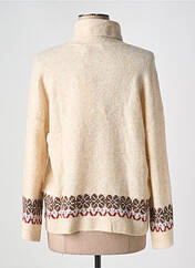 Pull col roulé beige CREAM pour femme seconde vue