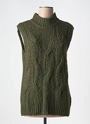 Pull vert GEISHA pour femme