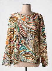 Blouse orange GEISHA pour femme seconde vue