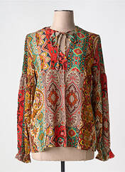 Blouse orange GEISHA pour femme seconde vue