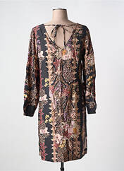 Robe mi-longue noir CREAM pour femme seconde vue