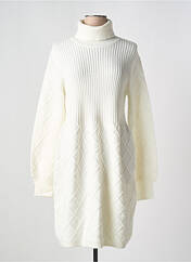 Robe pull blanc ESQUALO pour femme seconde vue