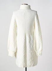 Robe pull blanc ESQUALO pour femme seconde vue