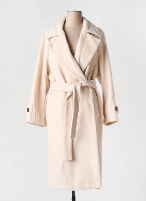 Manteau long beige ESQUALO pour femme