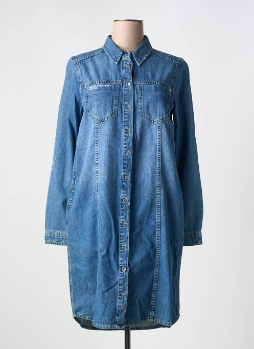 Robe mi-longue bleu STREET ONE pour femme