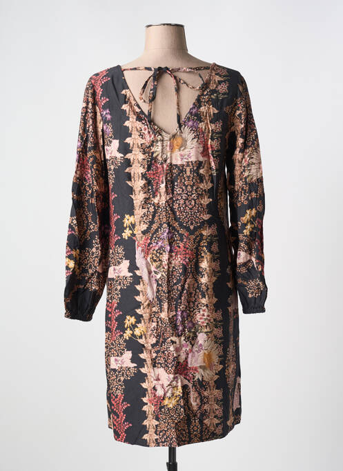 Robe mi-longue noir CREAM pour femme