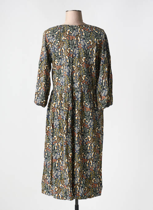 Robe mi-longue noir GEISHA femme