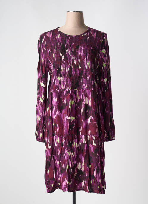 Robe mi-longue violet STREET ONE pour femme