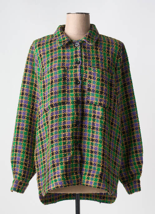 Veste casual vert GEISHA pour femme