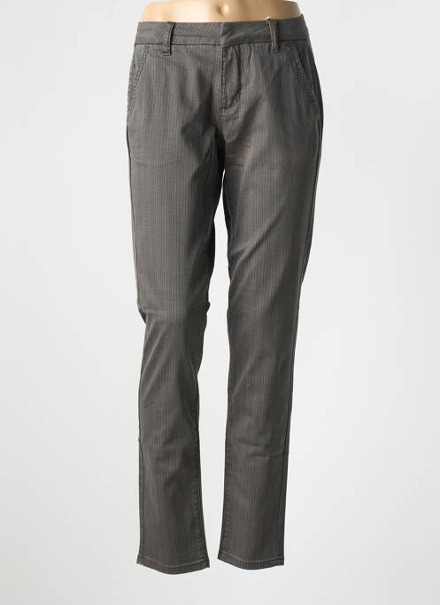 Pantalon chino gris CREAM pour femme