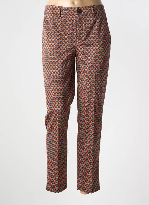 Pantalon slim orange ESQUALO pour femme