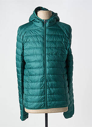Doudoune poches a capuche vert JOTT (JUST OVER THE TOP) homme