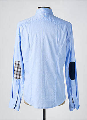 Chemise manches longues coupe cintrée bleu IMPERIAL homme