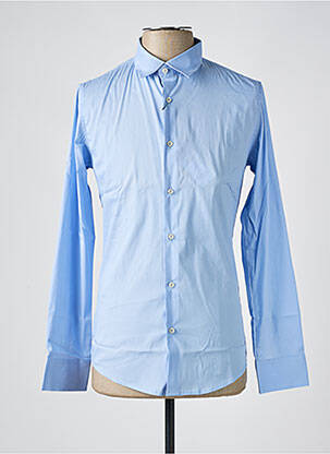 Chemise manches longues coupe cintrée bleu IMPERIAL homme