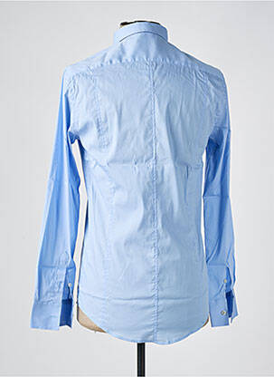 Chemise manches longues coupe cintrée bleu IMPERIAL homme