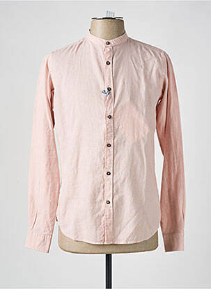 Chemise manches longues coupe cintrée rose IMPERIAL homme