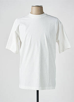 T-shirt coupe cintrée manches courtes blanc IMPERIAL homme